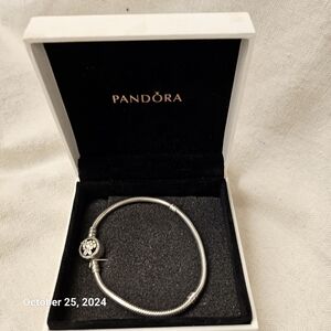 Pandora Silver Flower Bracelet